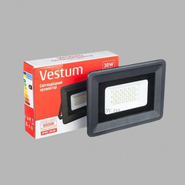 Прожектор LED 30W 2600Lm 6500K Vestum